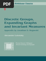 Discrete Groups, Expanding Graphs and Invariant Measures (A. Lubotzky) PDF