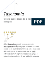 Taxonomía - Wikipedia, La Enciclopedia Libre