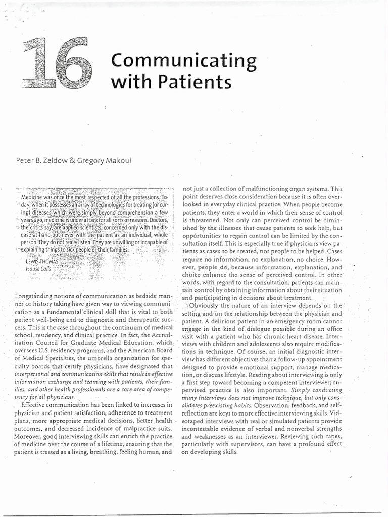 SKILLS FOR COMMUNICATING WITH PATIENTS PDF intelligence overview