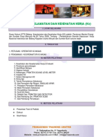 Sertifikasi Migas Keselamatan Dan Kesehatan Kerja