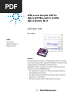 Agilent Milk Protein Analysis