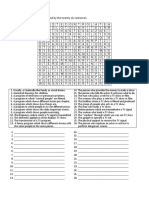 2nd TV LevelCrossword Puzzle Checked