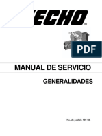 Manual de Servico Tecnico Echo PDF
