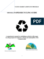 Office Paper Recycling Guide: Kentucky Recycling Market Assistance Program
