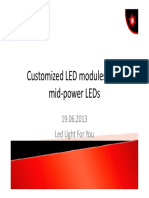 Cezos-Customized LED Modules With Mid-Power LEDs