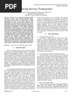 Bitcoin Service Transaction