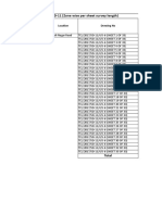 Survey Sheet Length of SD-11_ZONE-5