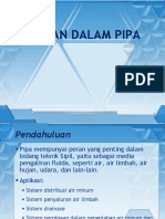 KULIAH KE-10 Aliran Dalam Pipa