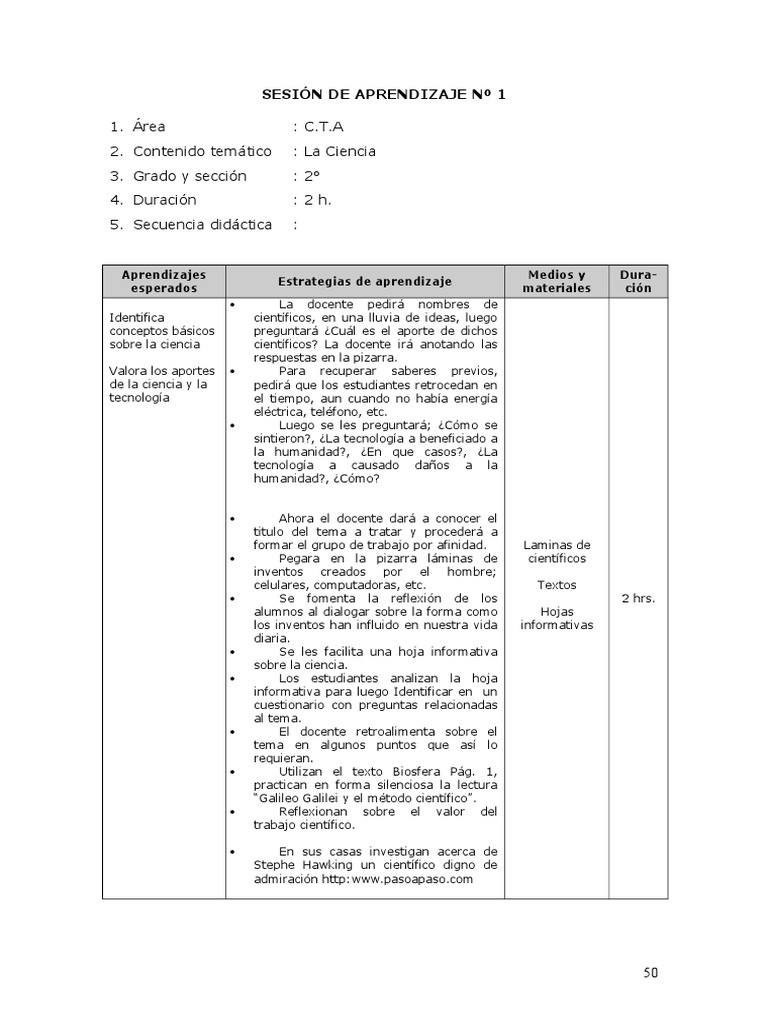 Cta 2 | PDF | Science | Maestros