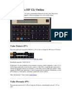 Calculadora HP 12c Online