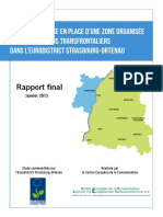 Rapport ZOAST Eurodistrikt 2013