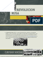 La Revolución Rusa de 1917: causas y consecuencias