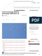 Migrating A Small Organization From Exchange 2010 To Exchange 2016 (Part 4) - TechGenix PDF