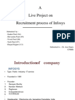 Recruitment Process of Infosys