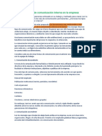 3 Formas de Comunicación Interna en La Empresa