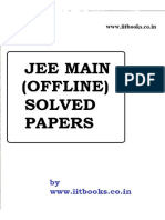 (IIT JEE Main AIEEE) coll.-IIT JEE Main Solved Papers Chapter Wise Physics Chemistry Mathematics PDF