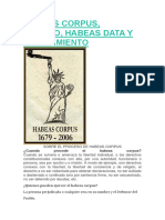 Habeas Corpus