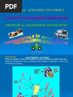 Fundamentals of AUTOTRONICS