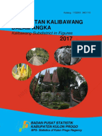 Kecamatan Kalibawang Dalam Angka 2017