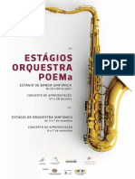 Estágio de Orquestra e Banda Sinfónica 2018 - POEMa.pages