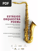 Estágio de Orquestra e Banda Sinfónica 2018 - POEMa.pages