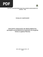 Descarte Adequado de Medicamentos
