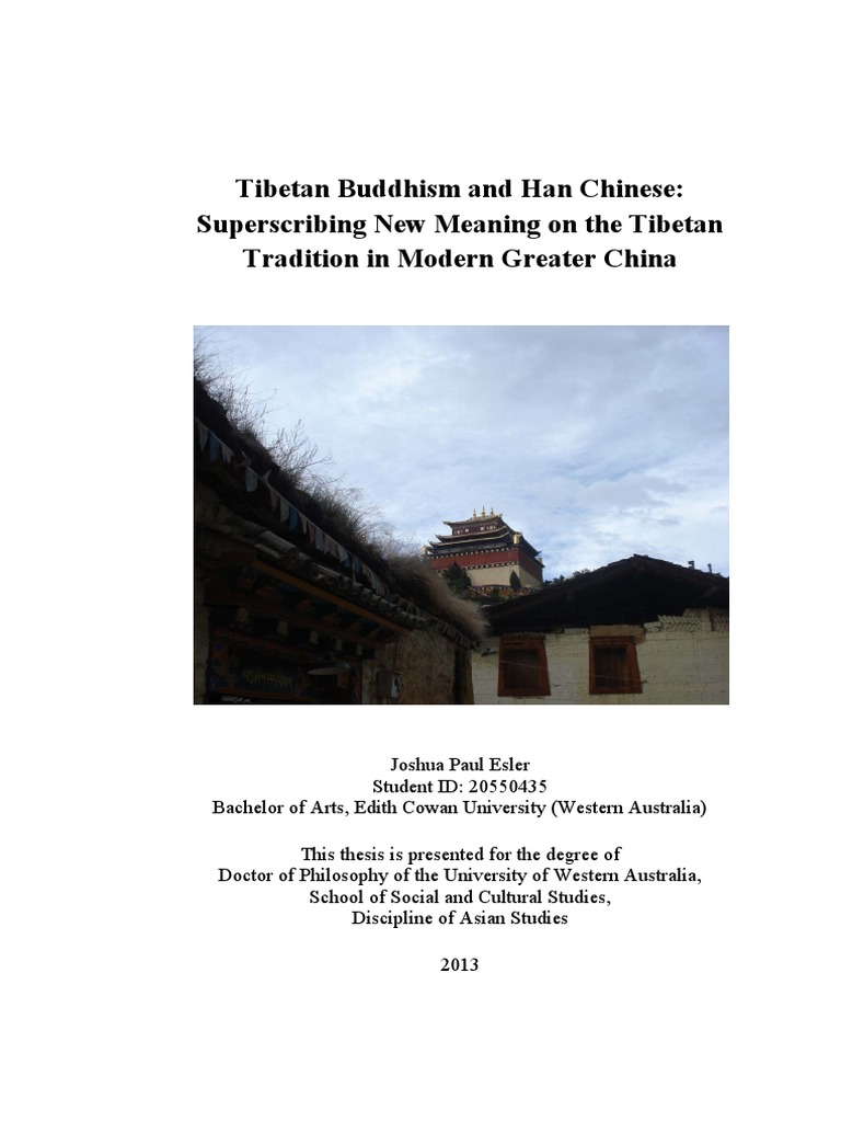 Tibetan Buddhism & Han Chinese | PDF | Tibetan Buddhism | China