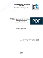 Relatório Laboratório de Sistemas - Modulação