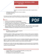 Intoxicación Por Antiinflamatorios y Analgésicos