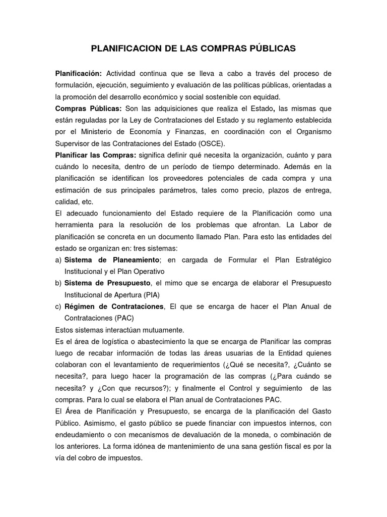 Plan Anual de Compras Públicas 2023 | PDF | Planificación | Presupuesto