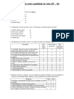 Questionário Sobre Qualidade de Vida SF-36