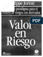 Valor en Riesgo PDF