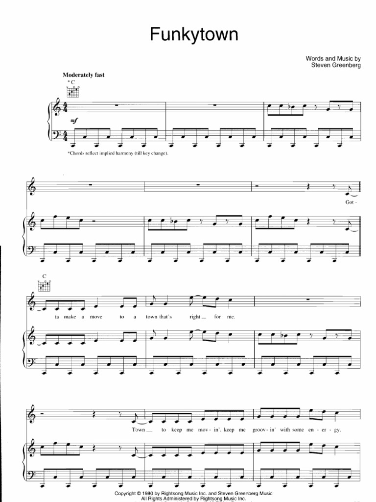 Funky Town Harmony Sound