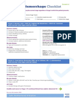 ACOG Postpartum Hemorrhage Protocol | PDF | Bleeding | Tissue (Biology)