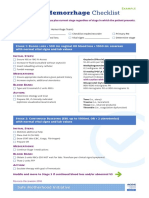 Ceklist Obstetric Hemorrhage