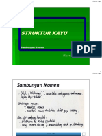 Struktur Kayu (Samb Momen)