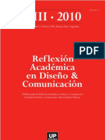 Reflexión Académcia en Diseño y Comunicación