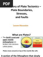 Plate Boundaries, Stress, Faults