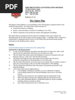 Monthly Fire Warden Checklist | PDF | Firefighting | Fires