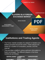 Players in Forex Markets
