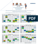 Horario La Paz 24-29 PDF