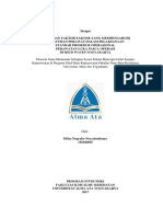 Gambaran Faktor-Faktor Yang Mempengaruhi Kepatuhan Perawat Dalam Pelaksanaan Standar Prosedur Operasional Perawatan Luka Pasca Operasi Di Rsud Wates Yogyakarta