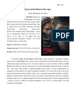 War of the Planet of the Apes - referat