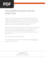 The UnOfficial VCIX NV Study Guide v1.0