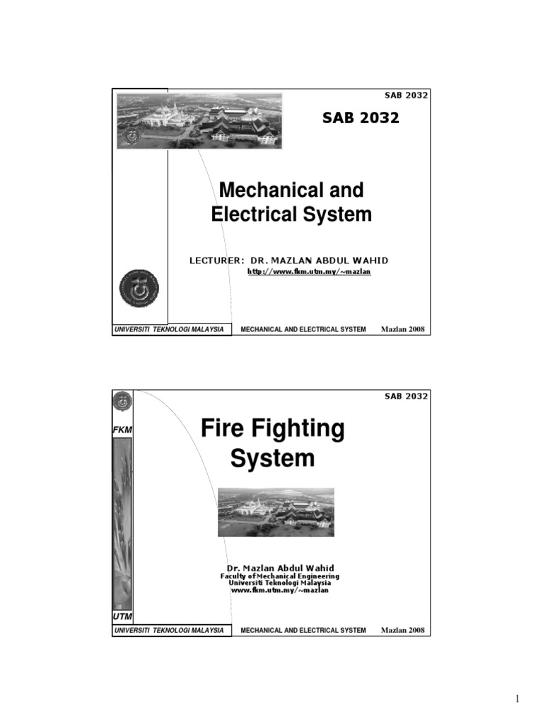 An Overview of Fire Safety Systems and Equipment PDF Fires Combustion