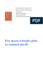 (Philosophy, Social Theory, and the Rule of Law) Alan Brudner-The Unity of the Common Law_ Studies in Hegelian Jurisprudence -University of California Press (1995).pdf