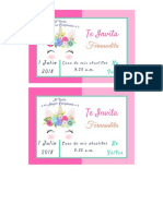 Invitacion Fernandita