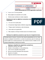 PRÁCTICA SOBRE EL ADJETIVO DETERMINATIVO 5 grado.pdf