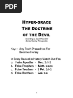 Hyper-Grace - The Doctrine of The Devil