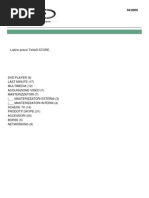 Prova listino